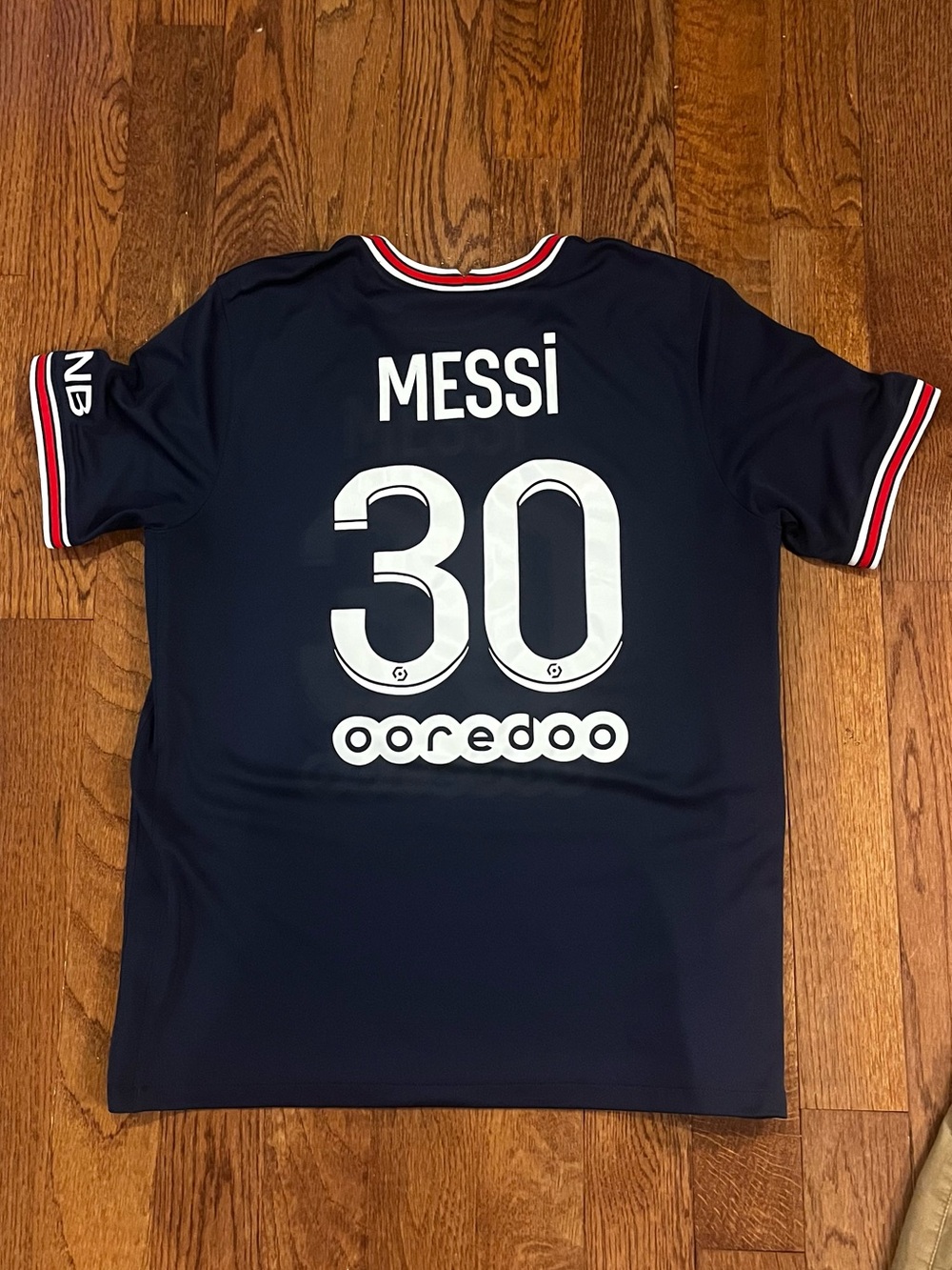 Air Jordan PSG Messi #30 2021/22 Home Jersey Men's L Paris Saint-Germain